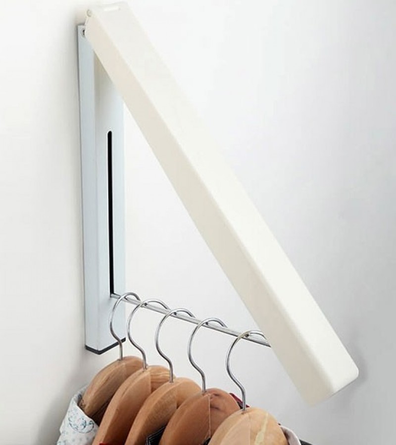 Folding Hidden Wall-mount Hanger Type Multifunctional Cloth Hanger