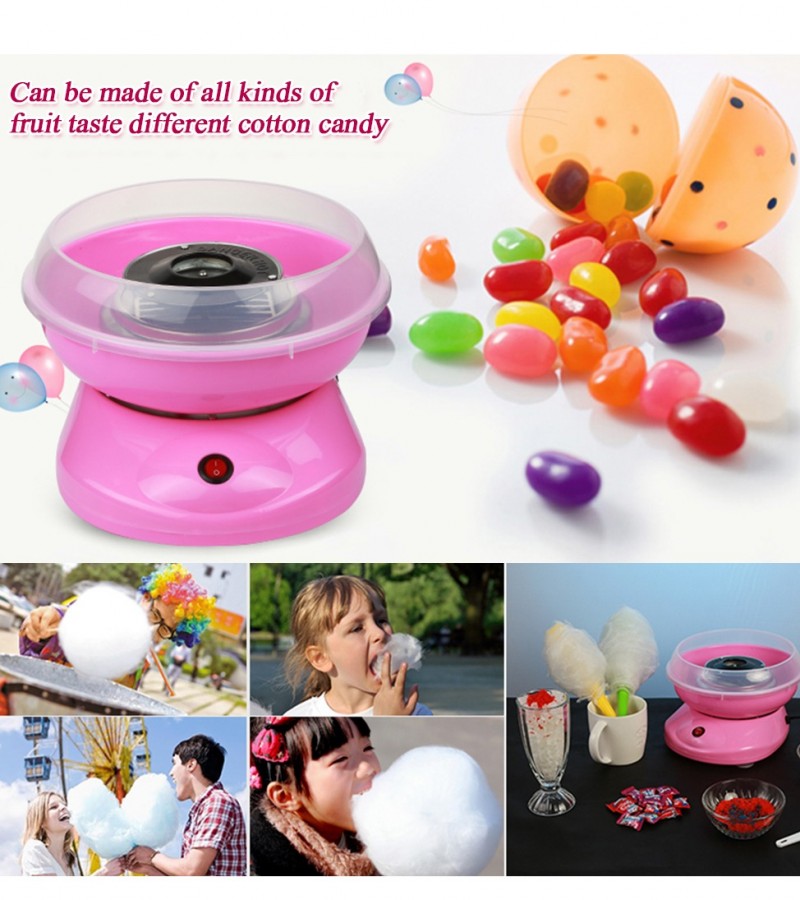 Mini Electric Candy floss Machine DIY Sweet Sugar Cotton Candy Maker Floss Maker Machine