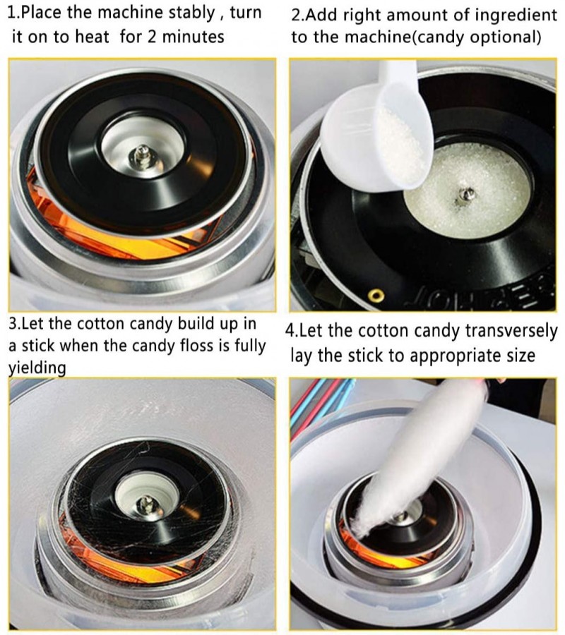 Mini Electric Candy floss Machine DIY Sweet Sugar Cotton Candy Maker Floss Maker Machine