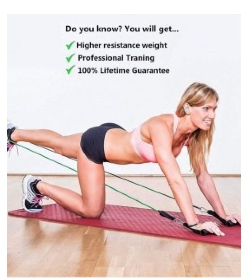 SET OF 5 LOOP EXERCISE BANDS-RACINESS RESISTANCE BANDS